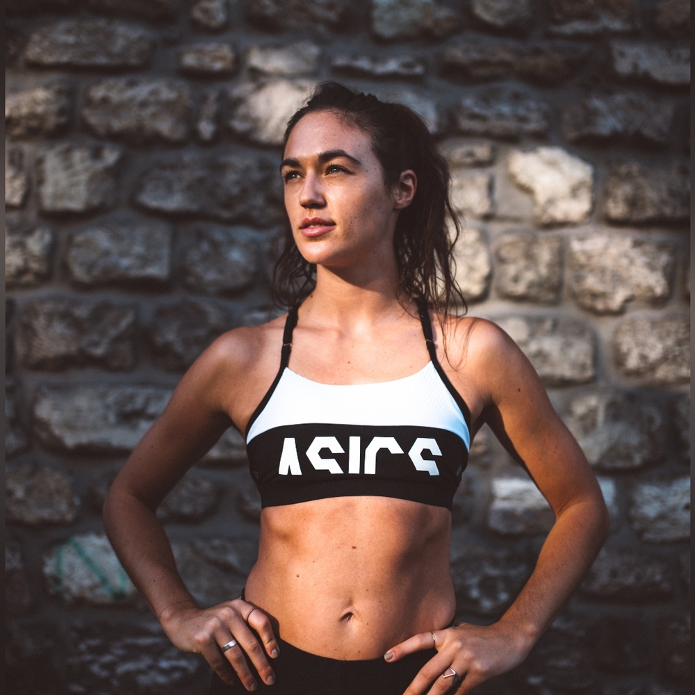 ASICS Monochrome Athletic Sports Bra